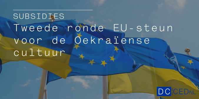 Voortzetting steun van de EU aan de Oekraïense culturele sector